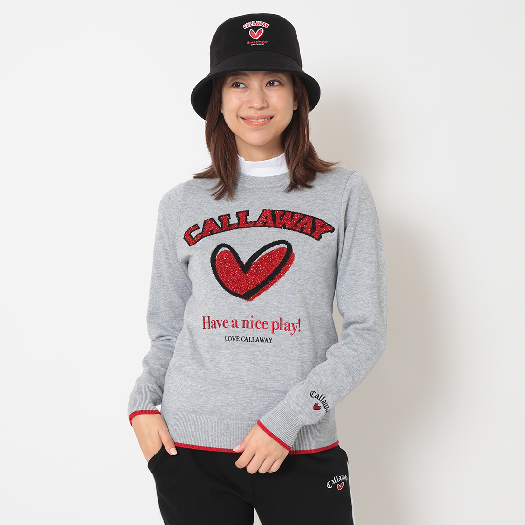 Callaway Love Callaway セーター・トレーナー ラブキャロウェイ長袖セーター (WOMENS)