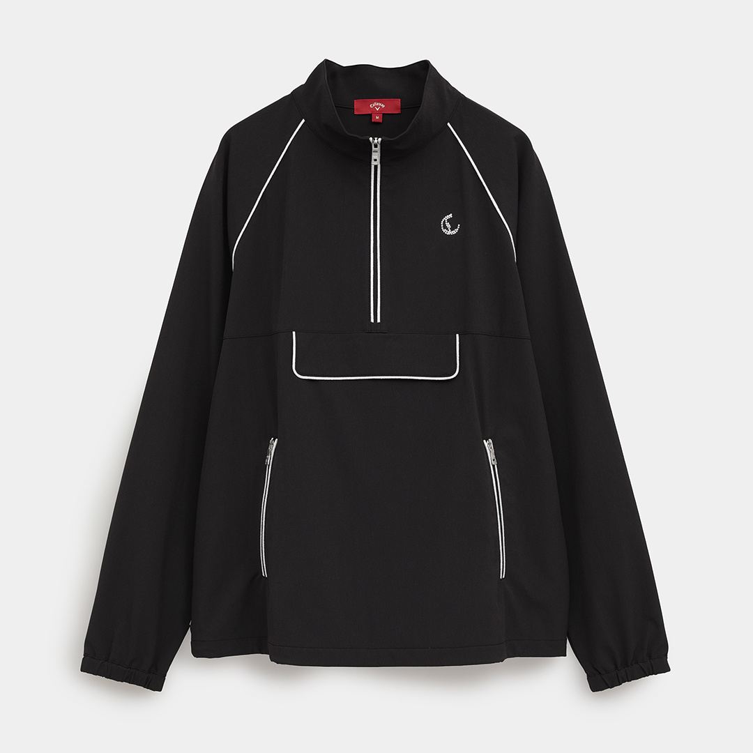 8WAYストレッチナイロン ハーフジップブルゾン (WOMENS)