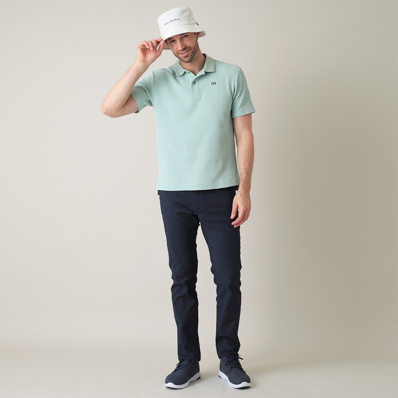石川遼プロ着用】ソロテックス® 半袖 ワッフルポロ(MENS)