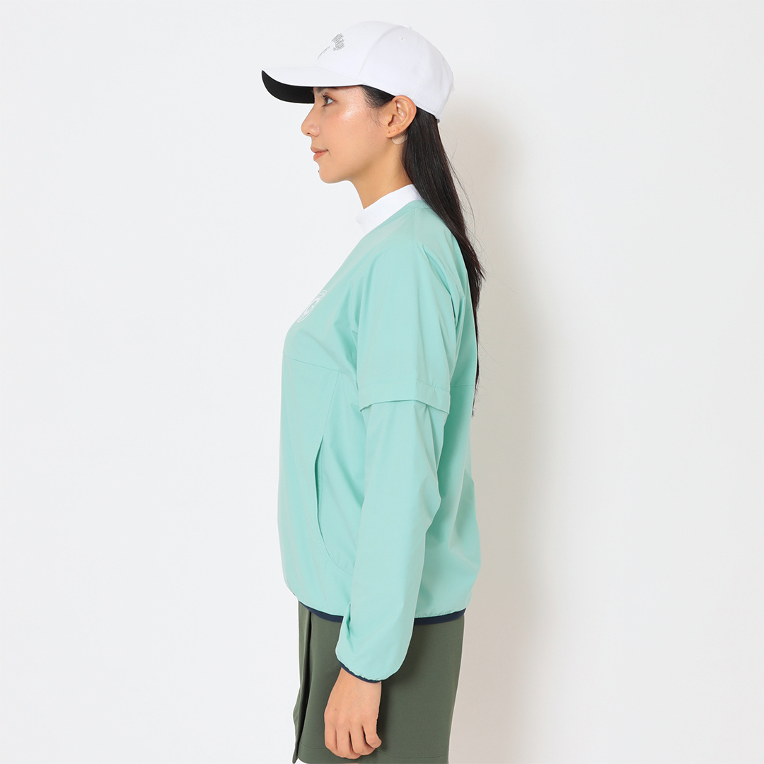 プルオーバー撥水2WAYブルゾン (WOMENS)