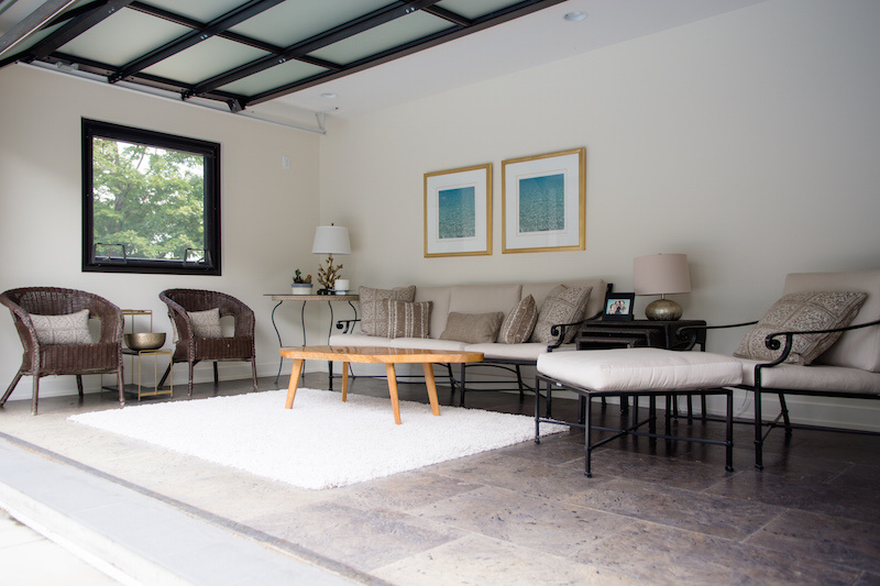 simple and communal From a Fallaway Lot to a Dream House