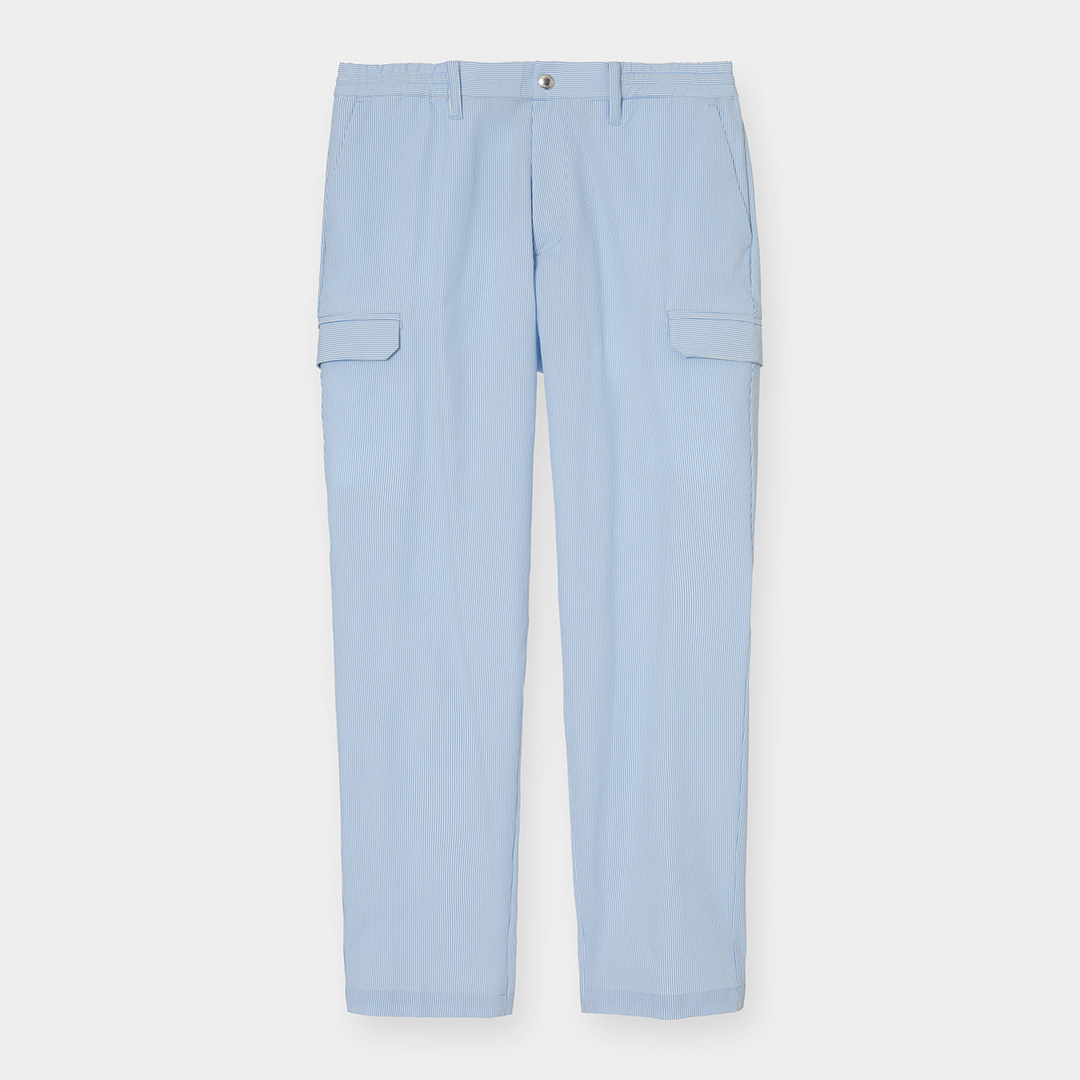 8WAYストレッチシアサッカーカーゴパンツ (MENS)