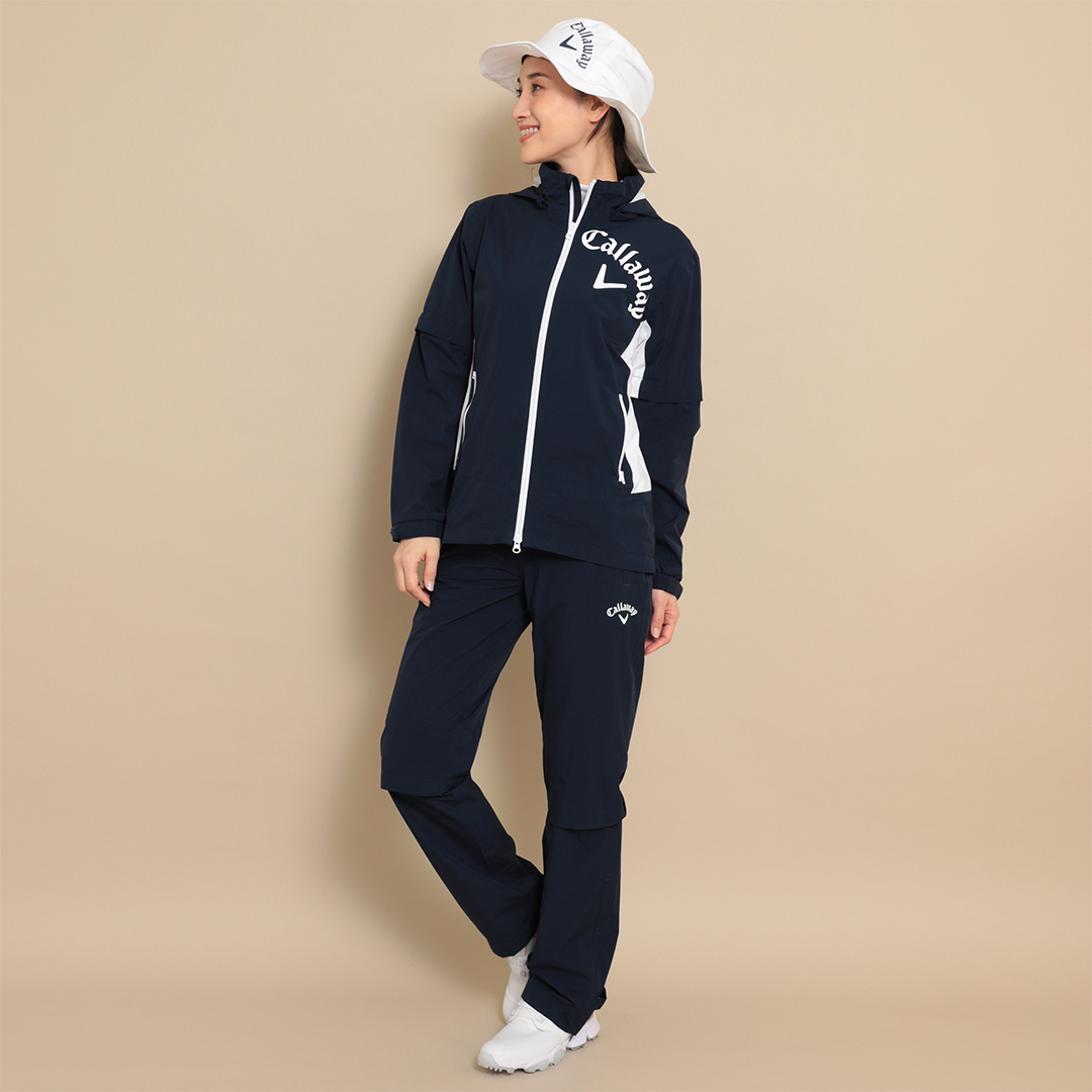 新品未使用!!訳あり Callaway レディースレインウェア LL CALLAWAY セットアップレインウェア(WOMENS)