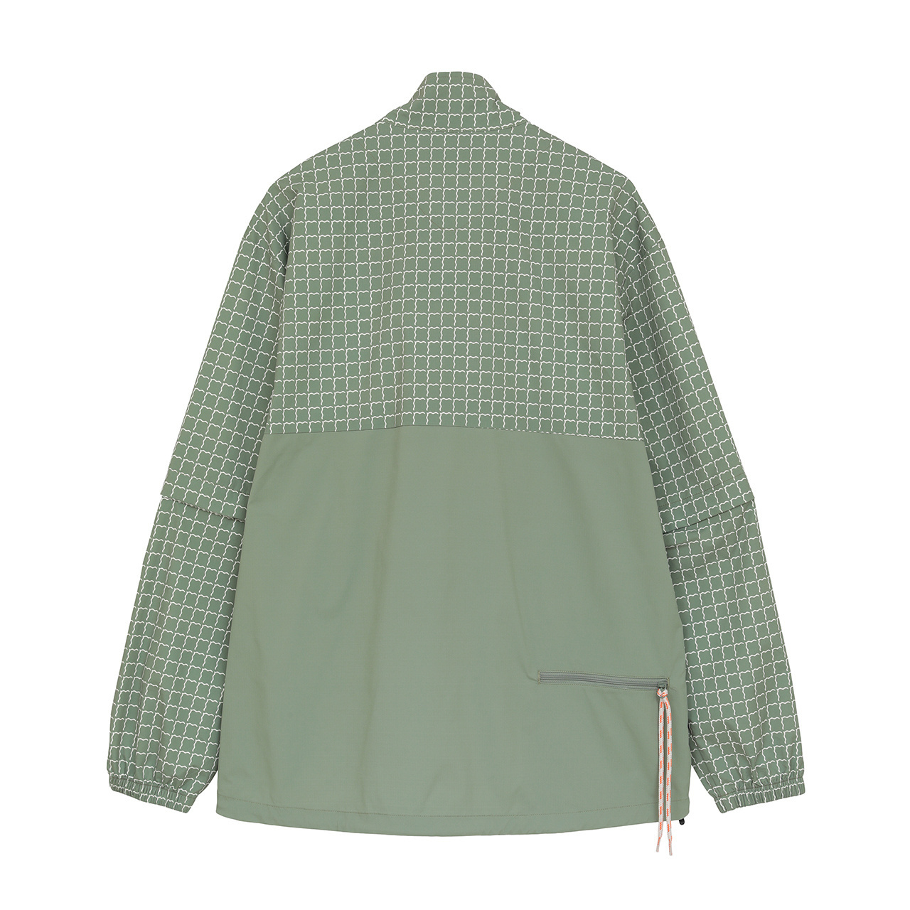 ハーフジップ着脱スリーブジャケット(UNISEX)