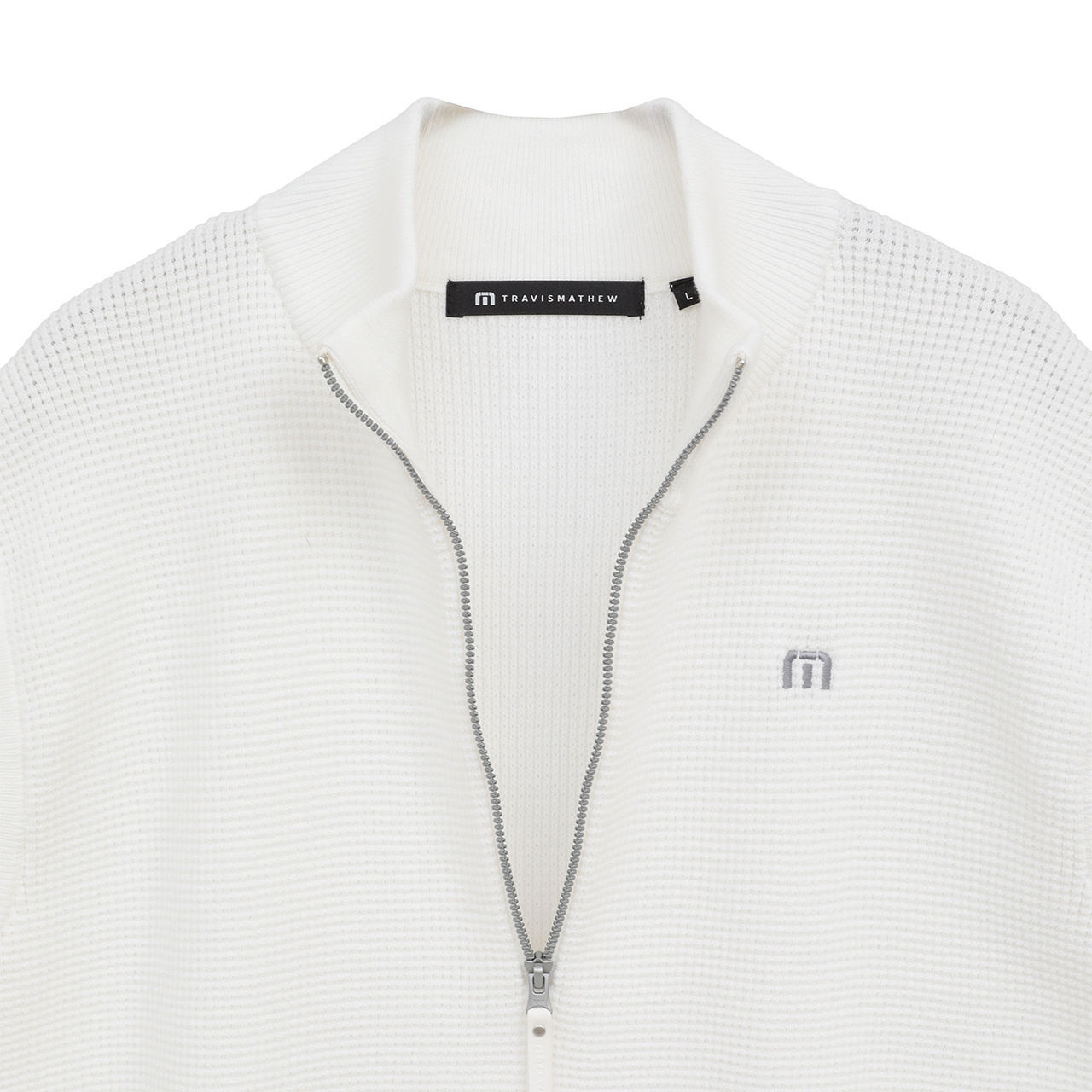 クォータージップ ニットベスト(UNISEX)