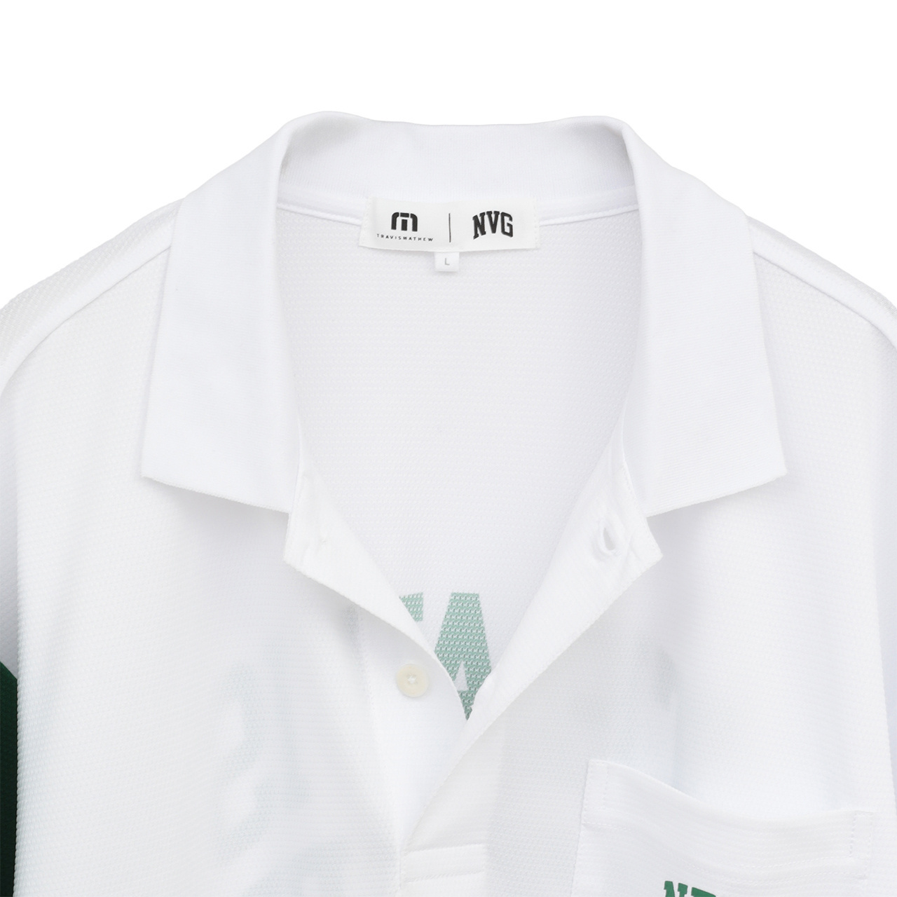 TravisMathew NewVintageGolf バイカラーポロシャツ(MENS)