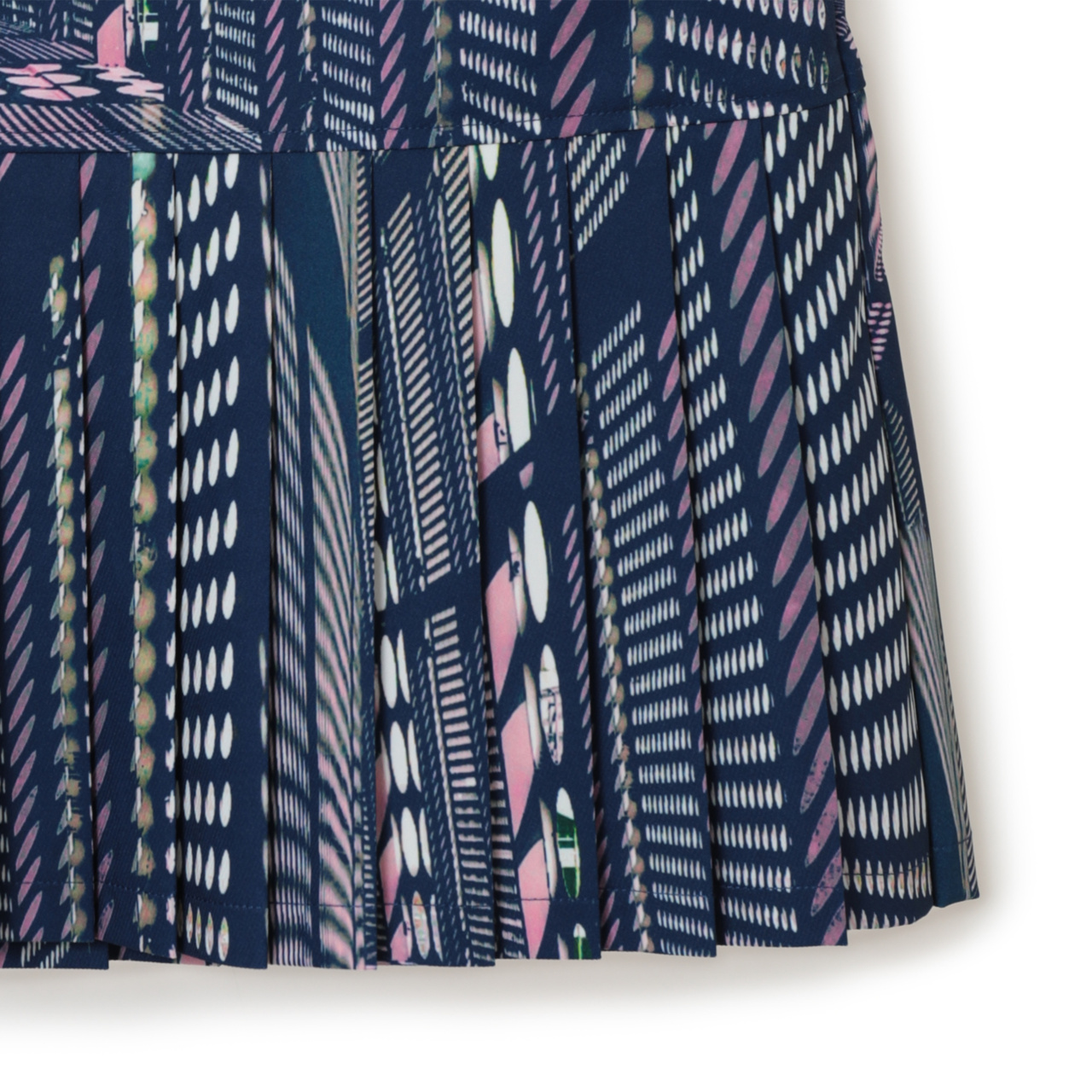 ミュージアムプリントプリーツスカート (WOMENS)