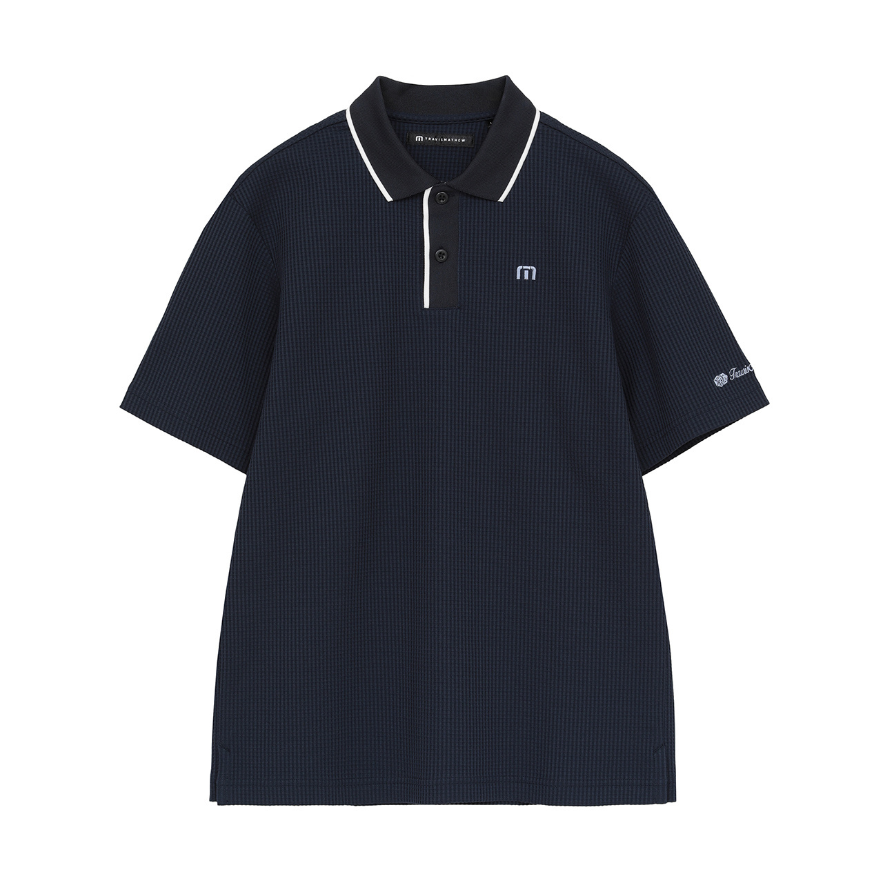 半袖ワッフルポロ(MENS)