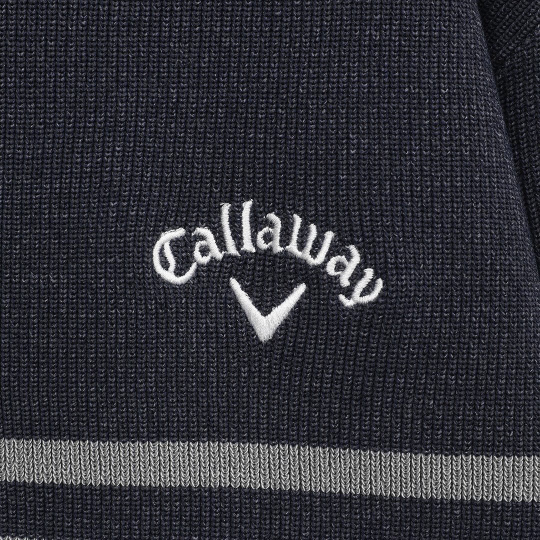 片畦クルーネックニット (MENS)