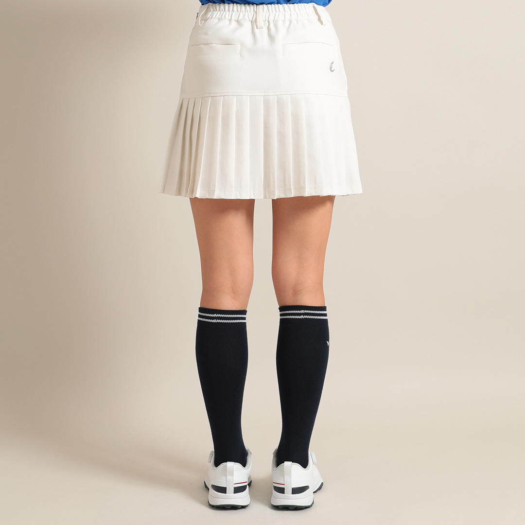 【新品未使用】CALLAWAY キャロウェイ ポリエステルツイルプリーツスカート ポリエステルツイルプリーツスカート (WOMENS)