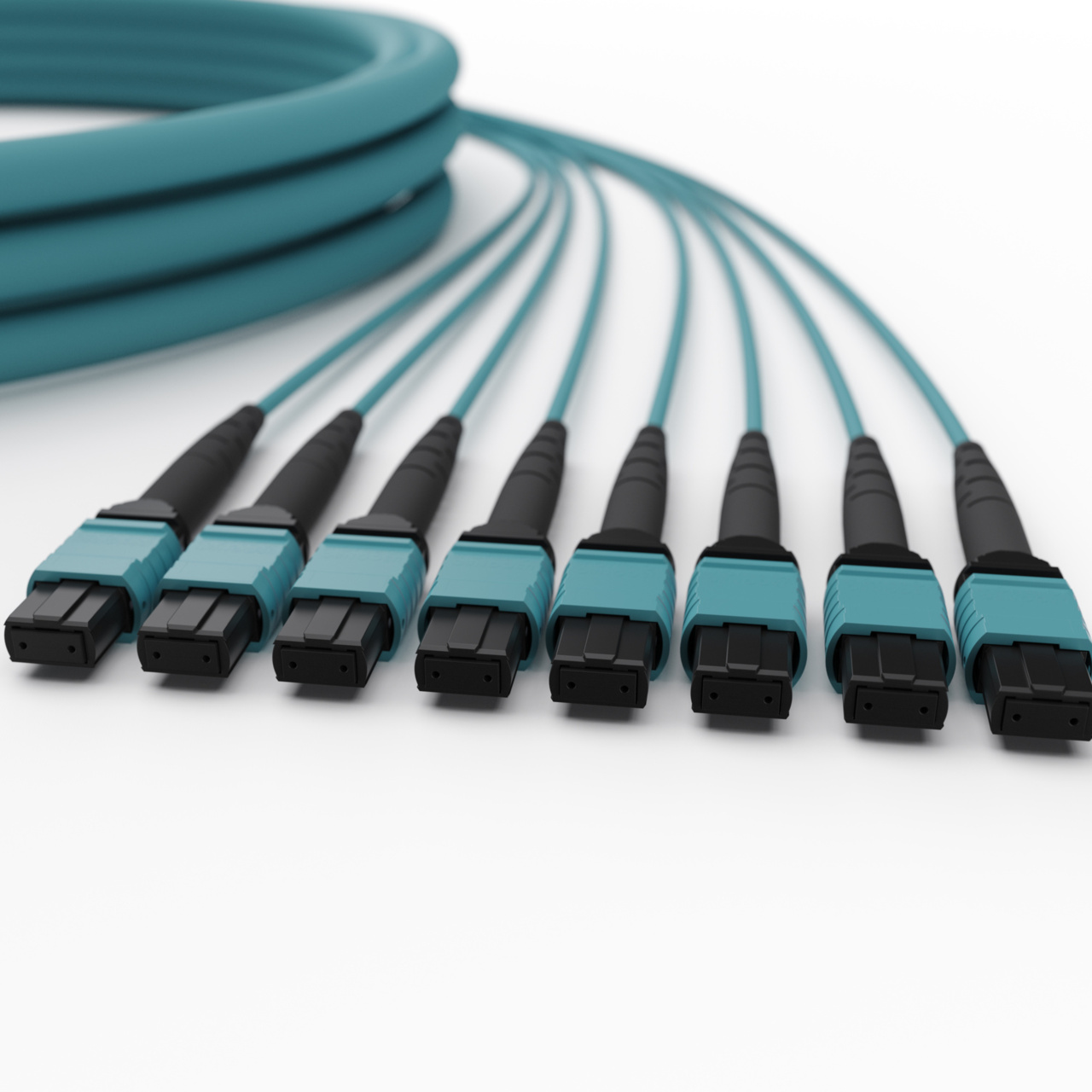 MPO-MPO 96F OM4 Angled Trunk connectors