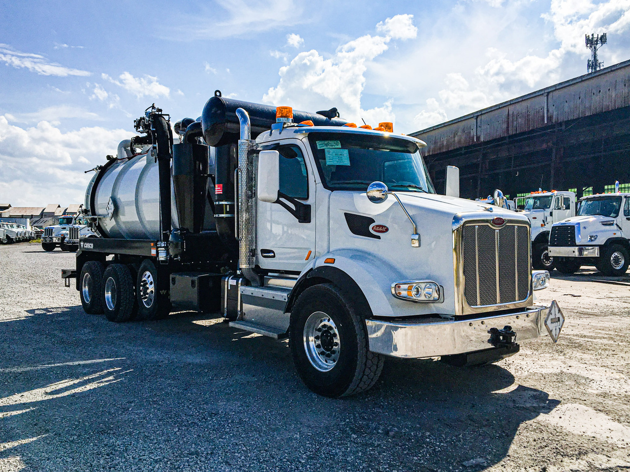 2020 Peterbilt 567 8x4 CUSCO TurboVac 3627B Hydrovac Truck For Sale