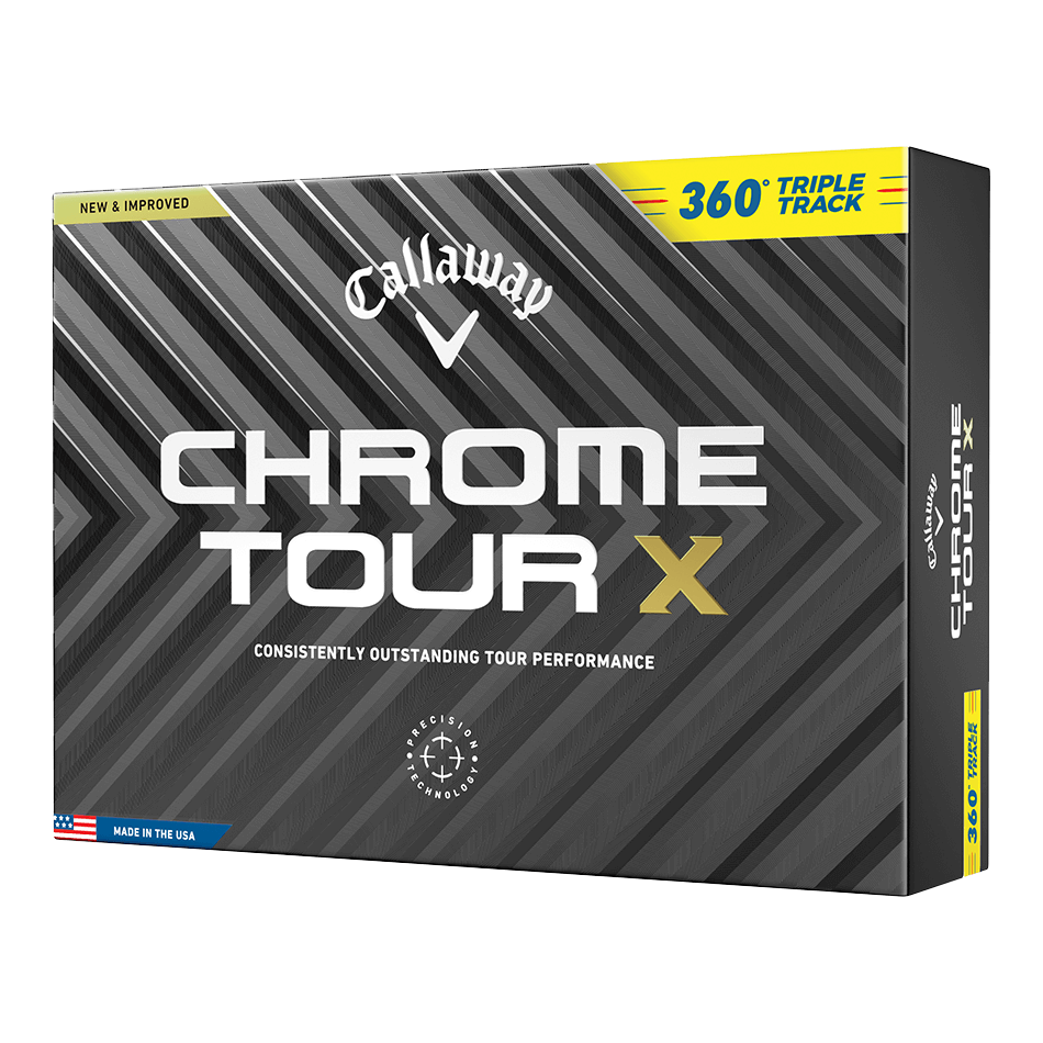 CHROME TOUR X 360° TRIPLE TRACKイエロー ボール【数量限定】