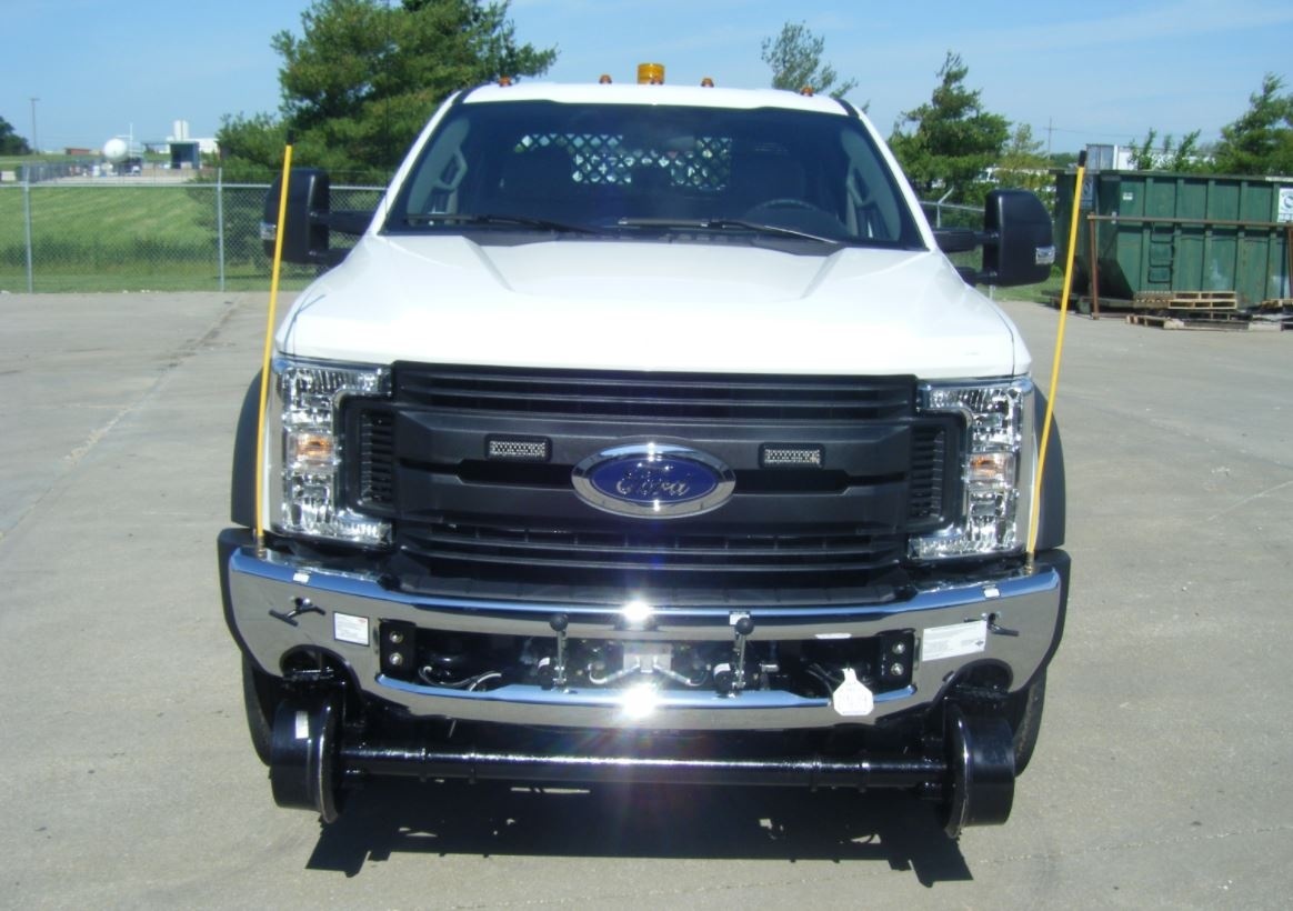 MediumDuty HiRail Flatbed Truck Rental Custom Truck One Source