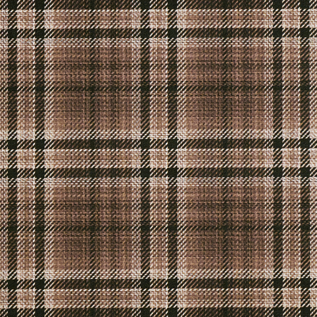 Caldwell Plaid Umber Lines