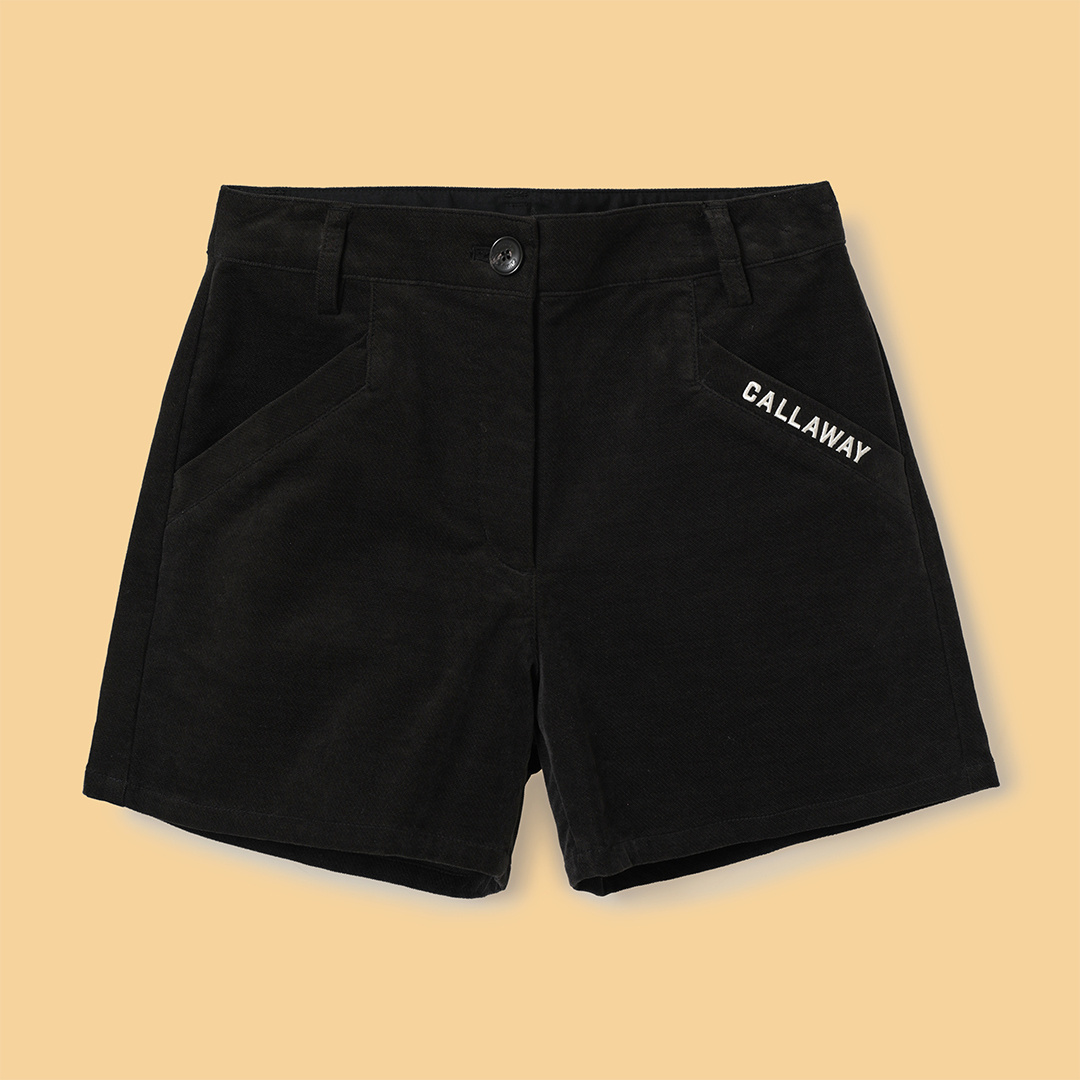 [新品] キャロウェイ 8WAYストレッチ ショートパンツ 別注 ネイビー M 新品] キャロウェイ 8WAYストレッチ ショートパンツ 別注