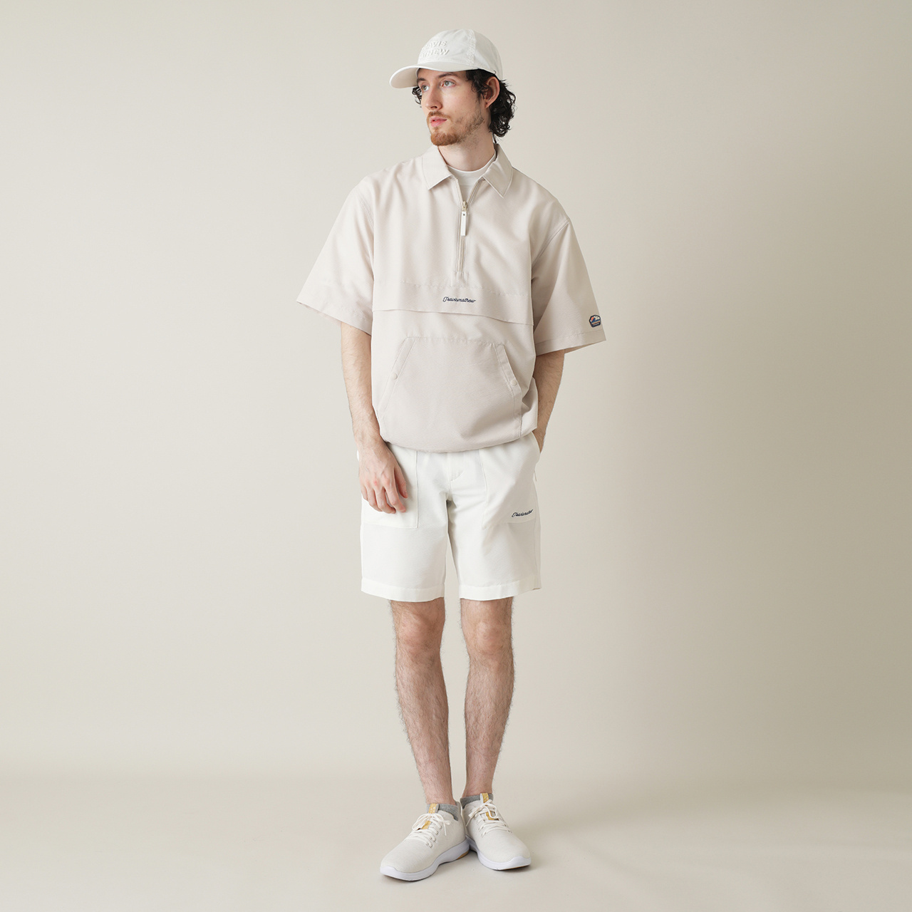 EMPORIO ARMANI シアサッカー　ハーフパンツ　L EMPORIO ARMANI 【並行輸入品】ゴルフウエア ショートパンツ