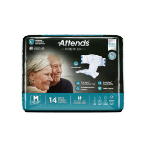 Attends Premier Briefs-Medium-14/Bag (ATPRMBMT Health & Beauty Health Care Incontinence Aids) photo