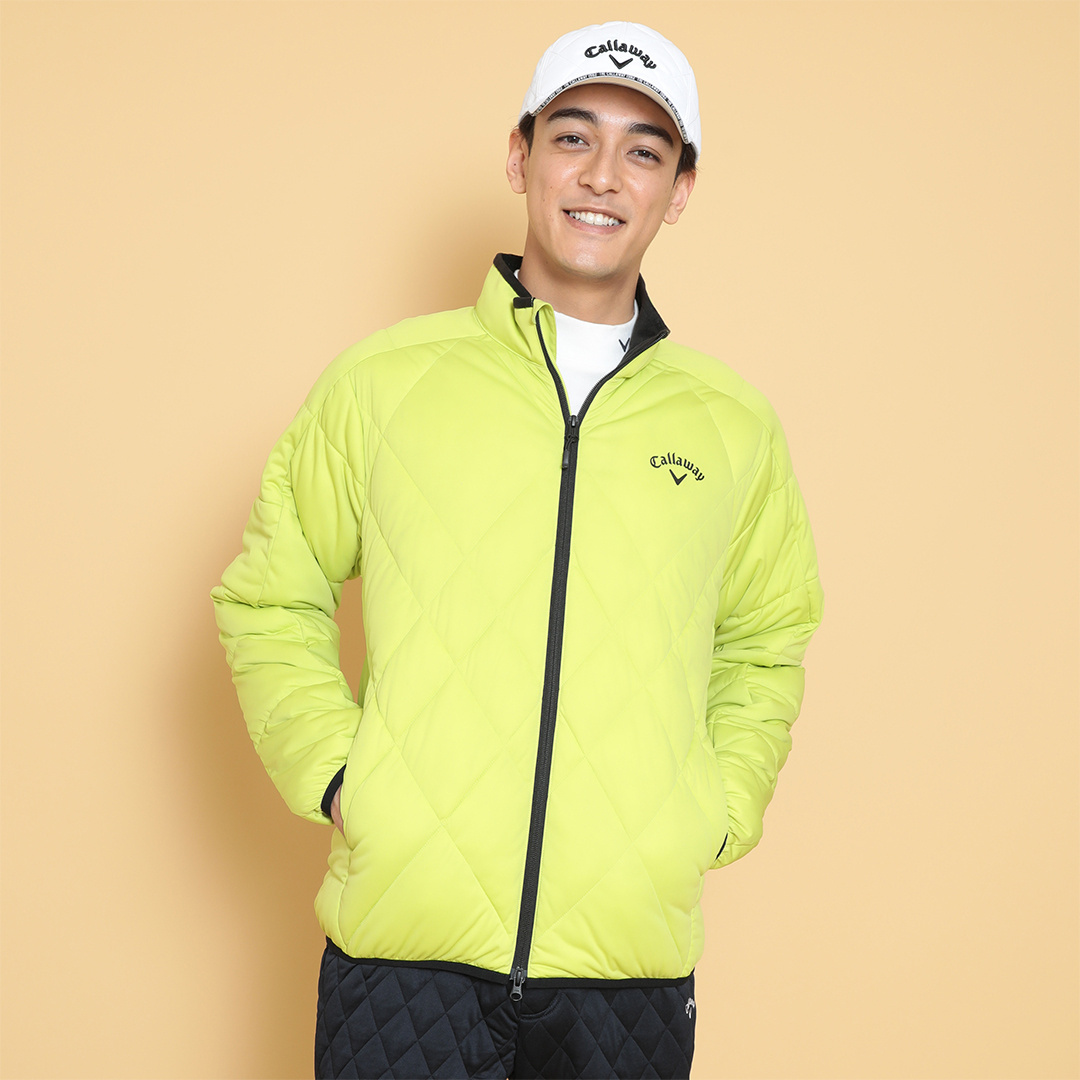 スターストレッチ フルジップ中綿ブルゾン (MENS)