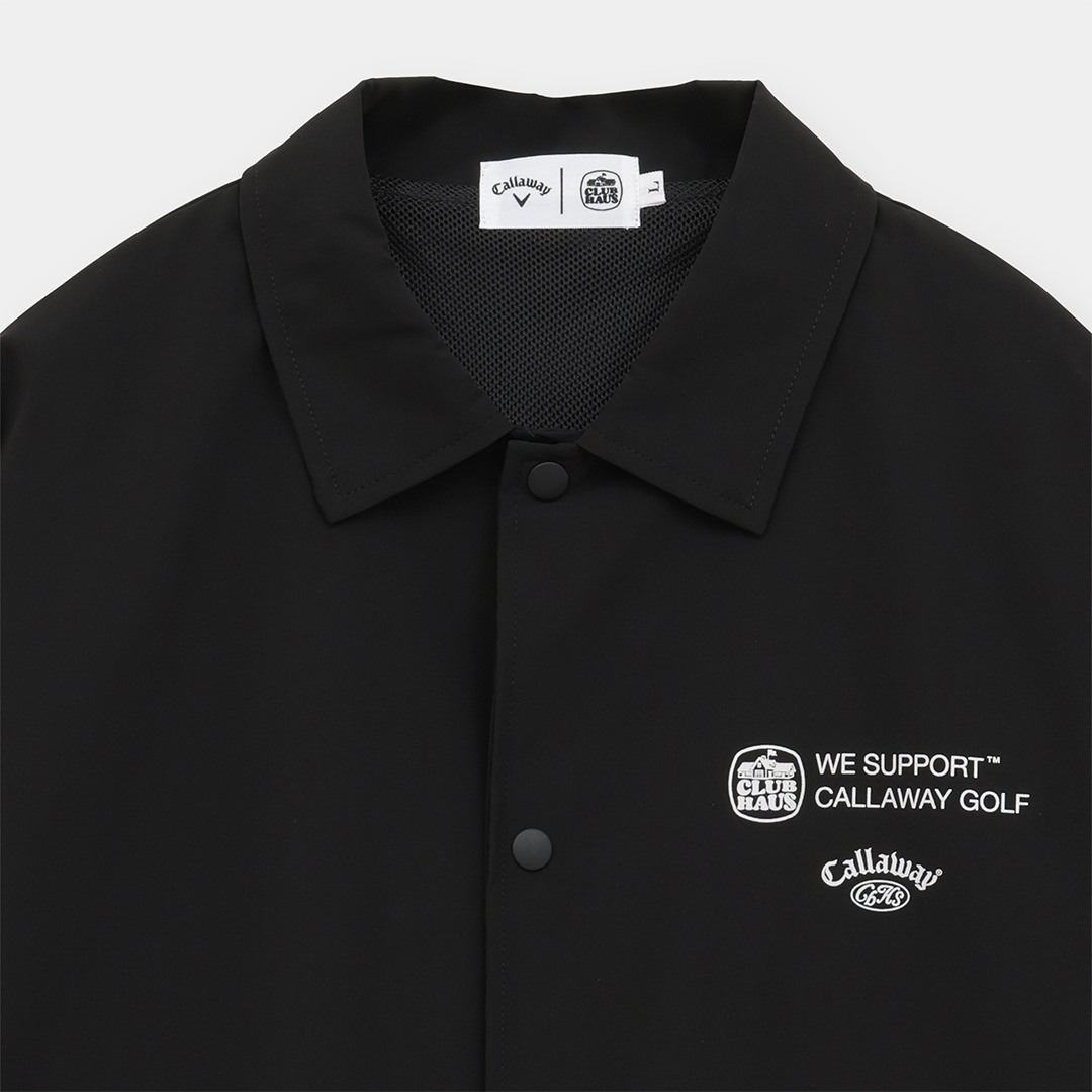 Callaway × CLUBHAUS コーチジャケット (MENS)