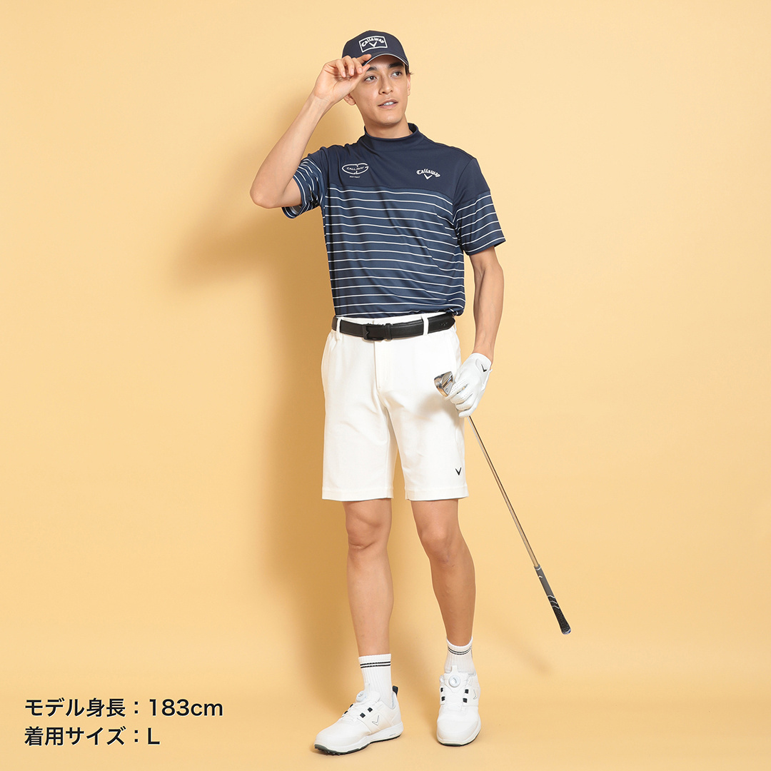 ワック 袖切り替えモックネック長袖シャツ サイズM 新品 WAAC