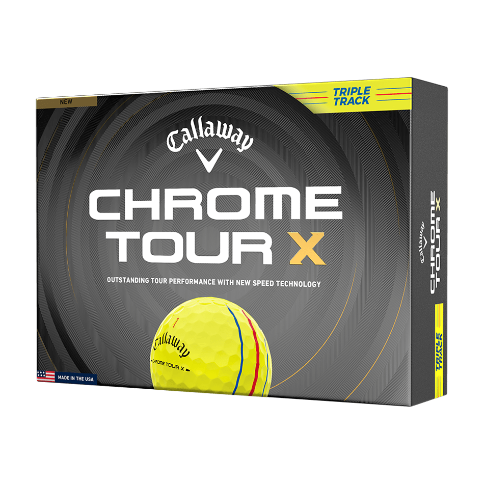 CHROME TOUR X TRIPLE TRACKイエローボール【数量限定】