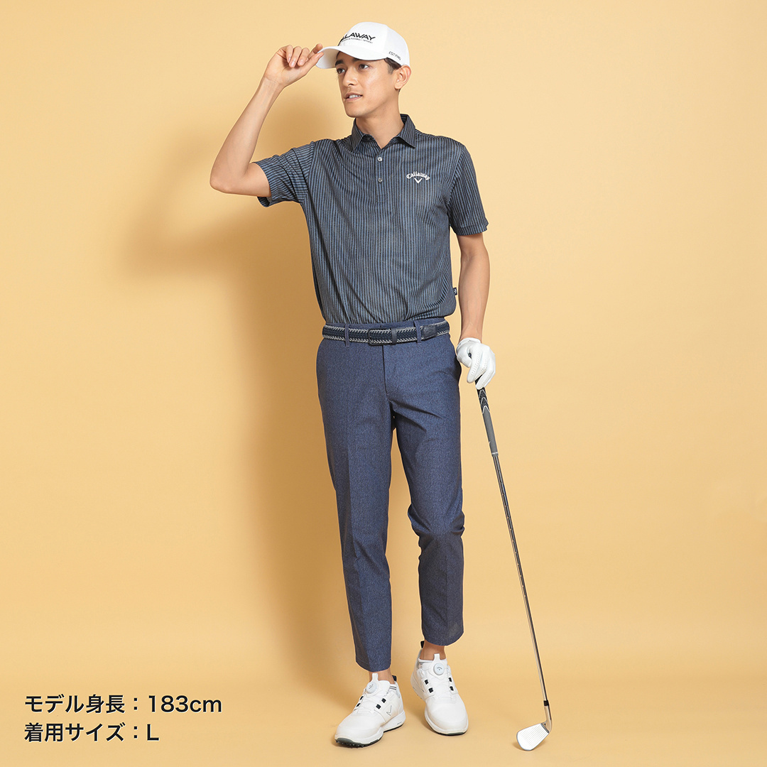 かざあなメッシュメランジプリントメッシュパンツ (MENS)