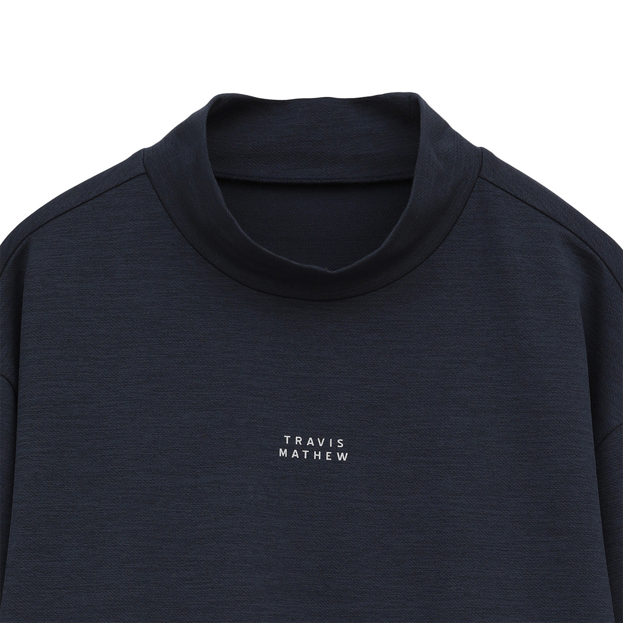 石川遼プロ着用】バックプリント 長袖 モックネック(MENS)