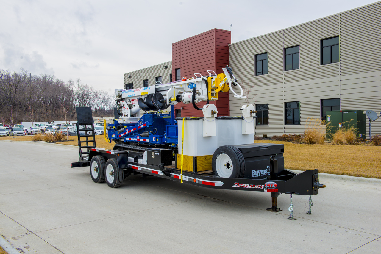6,000 lbs Track Backyard Digger Derrick Rental Custom Truck One Source