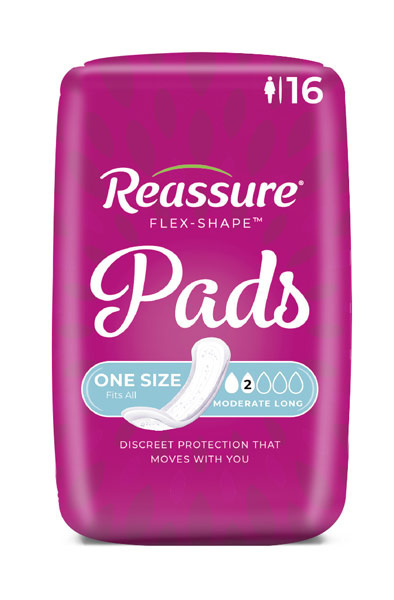 Reassure Flex-Shape Pad Moderate Long (REDPPCONFIG Health & Beauty Health Care Incontinence Aids) photo