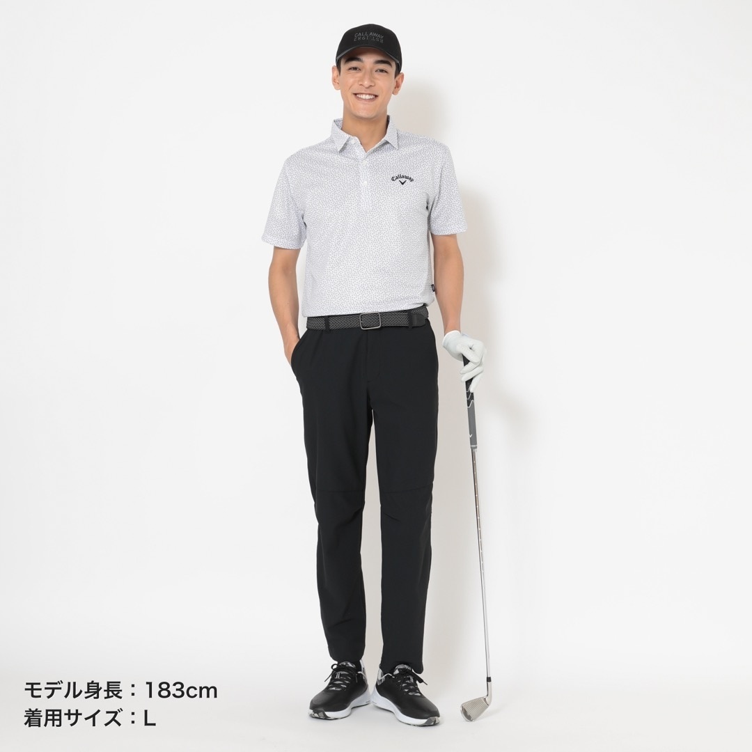 かざあなメッシュ小ヤシの木総柄半袖シャツ ※4Lサイズあり (MENS)