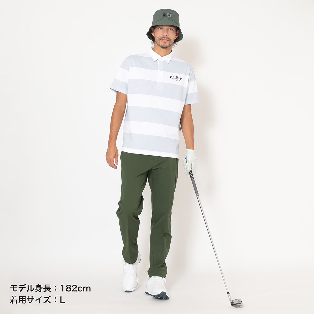 ビッグカノコラグビーボーダー半袖シャツ ※4Lサイズあり (MENS)