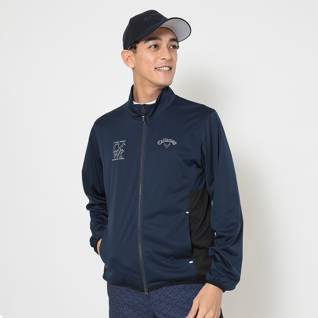 スターストレッチフルジップブルゾン (MENS)
