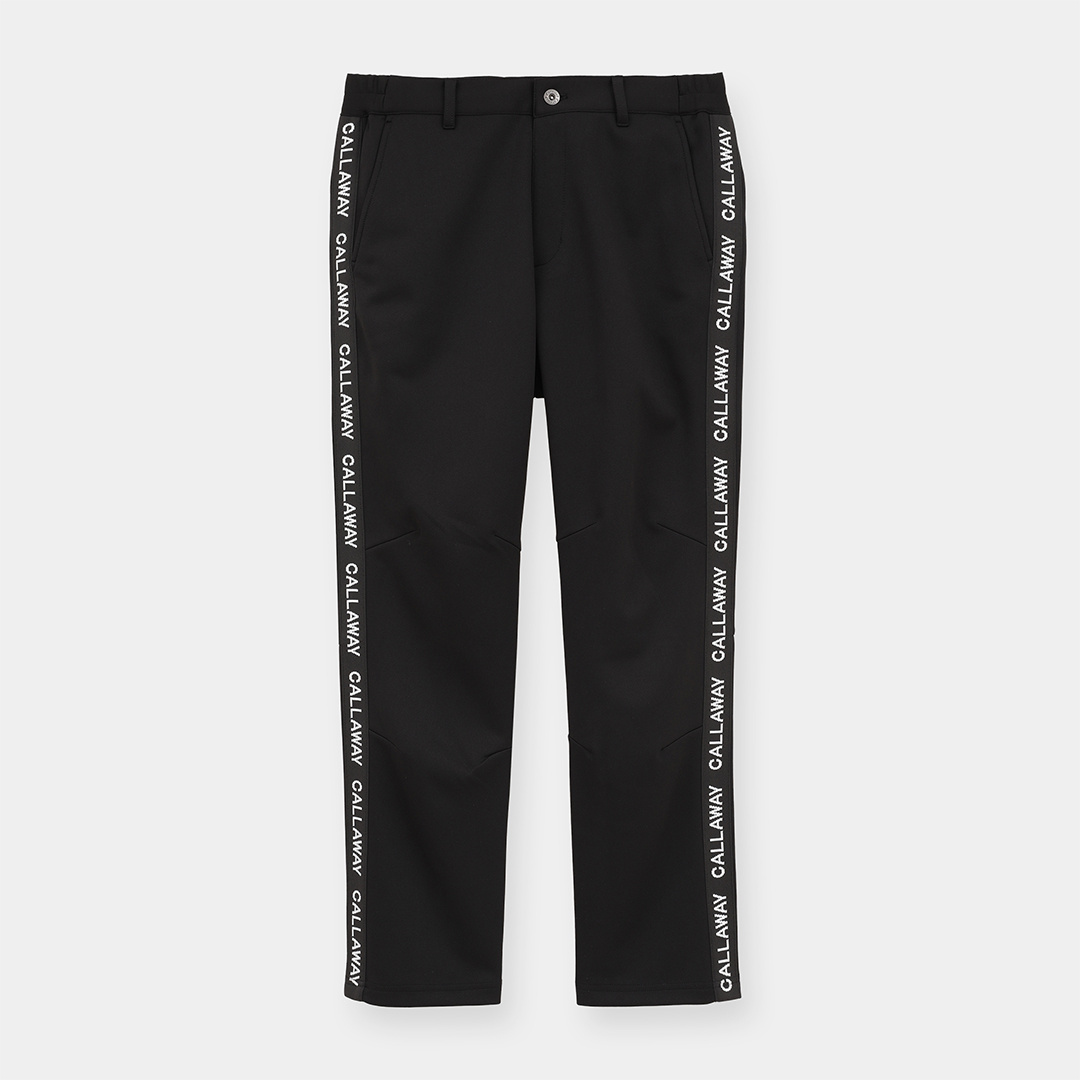 ダブルニットロゴテープ付ジョガーパンツ (MENS)