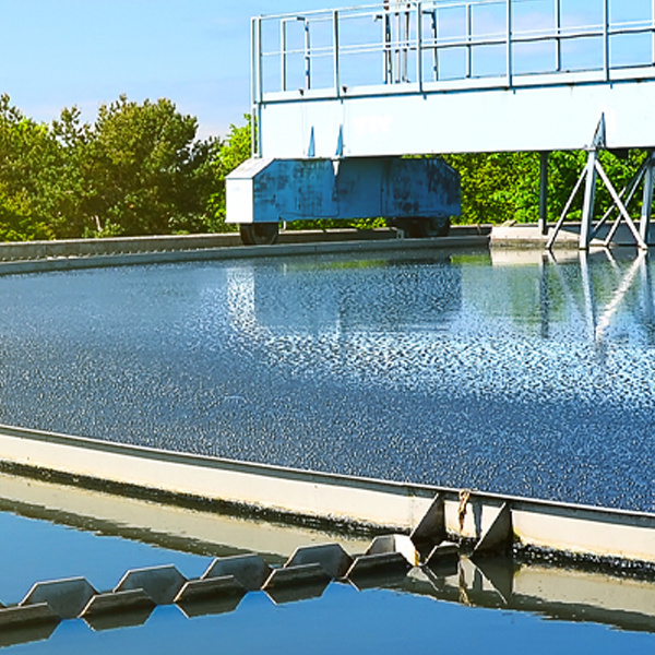 Water treatment close up