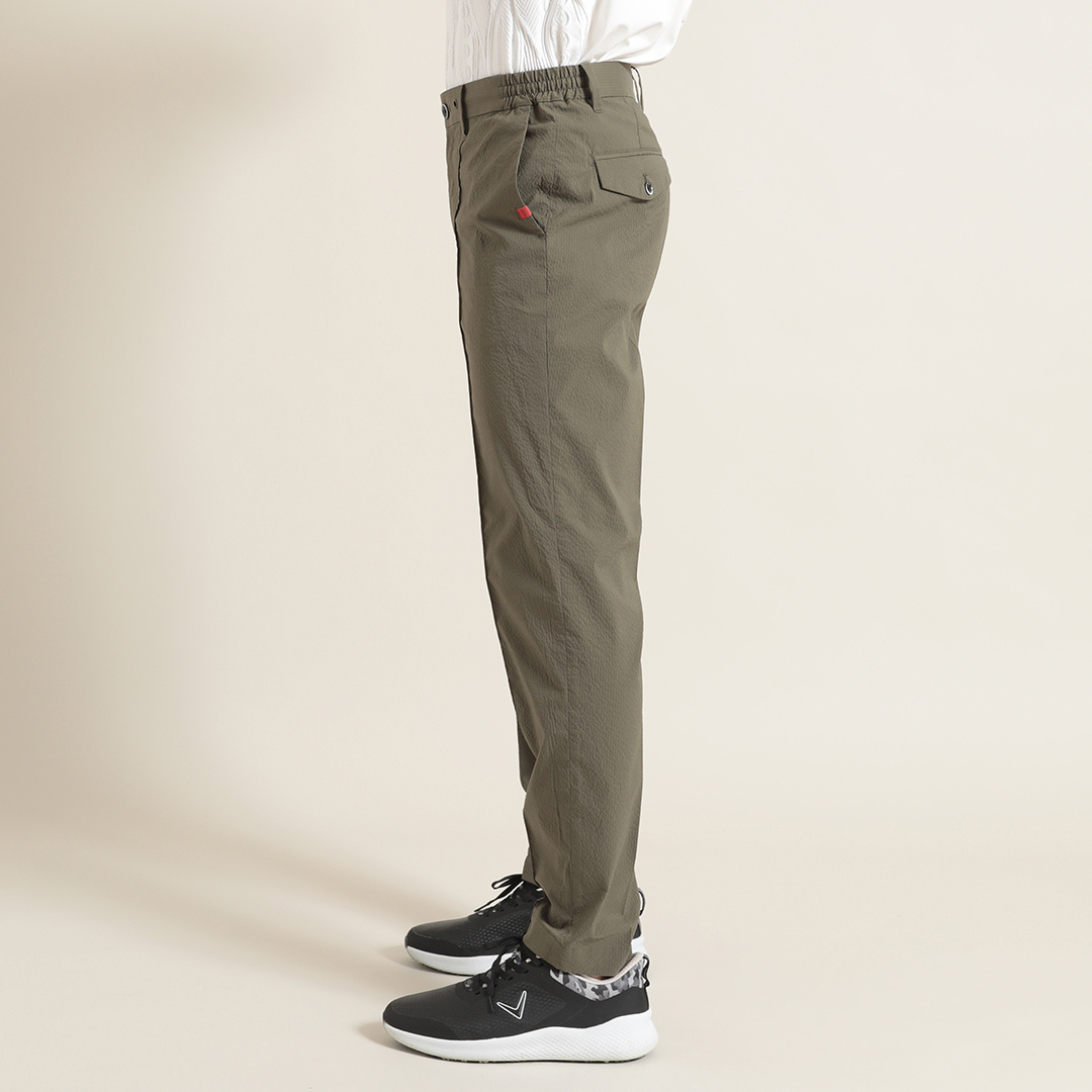 【パパさま専用】マッキントッシュ　クールマックスピケストレッチパンツ COOLMAXドビーストレッチクロップドパンツ｜メンズファッション