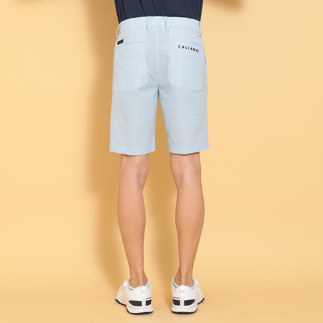 2WAYストレッチシアサッカーショートパンツ (MENS)