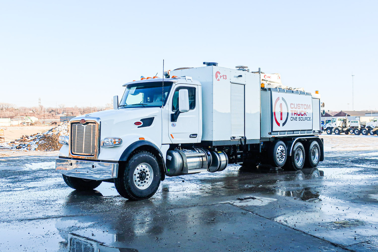 2019 Peterbilt 567 8x4 XVac X13 Hydrovac Truck For Sale Custom Truck One Source
