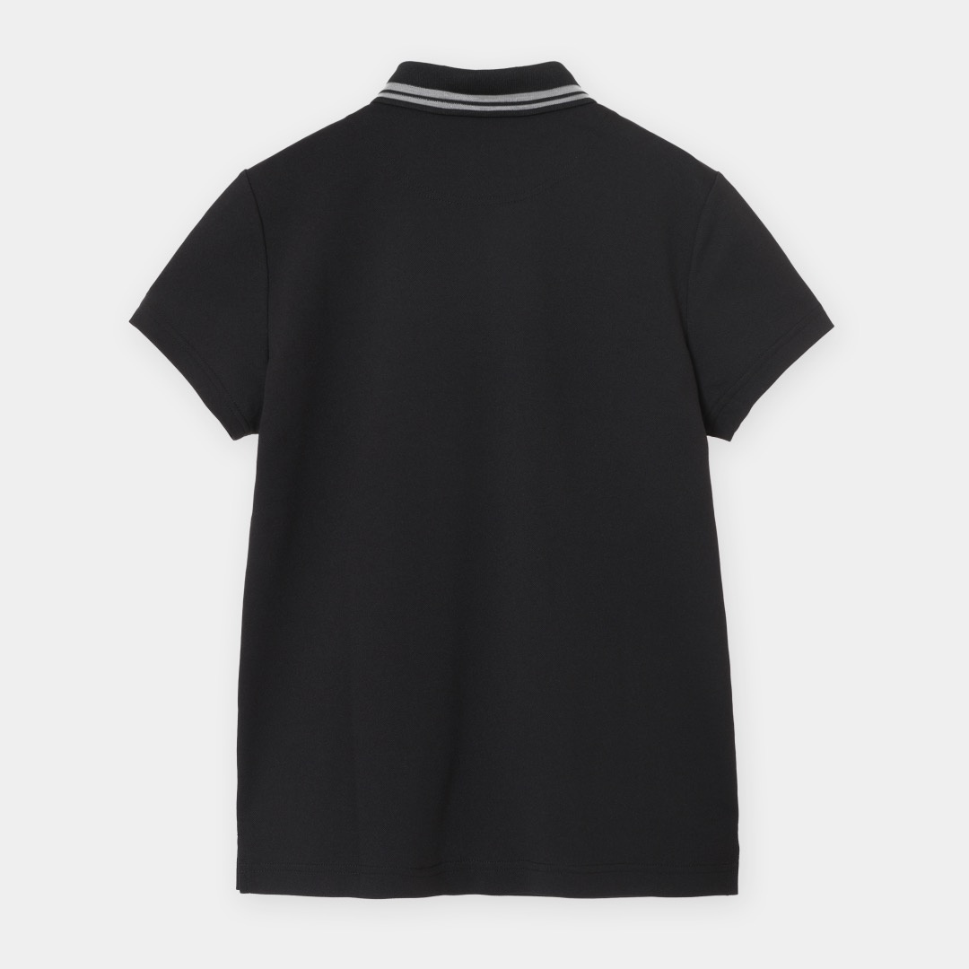 ハイゲージカノコハーフジップシャツ (WOMENS)