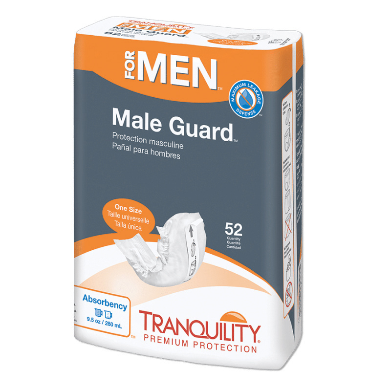 Tranquility Male Guard-52/Bag (TQMGT Health & Beauty Health Care Incontinence Aids) photo