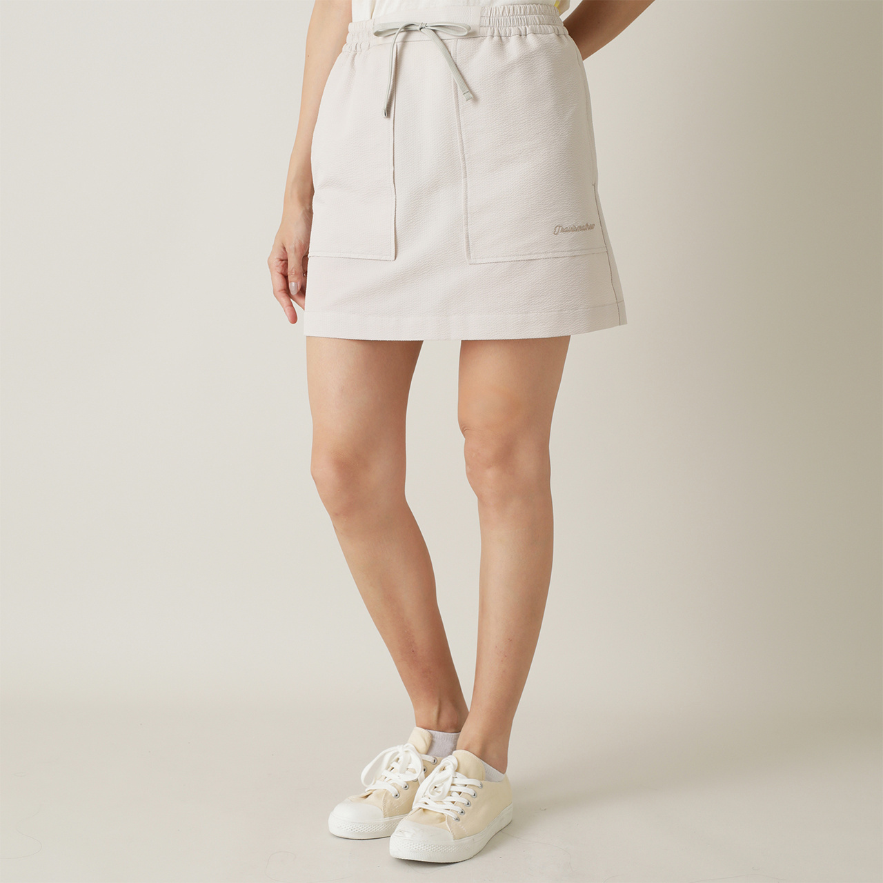 シアサッカー スカート(WOMENS)