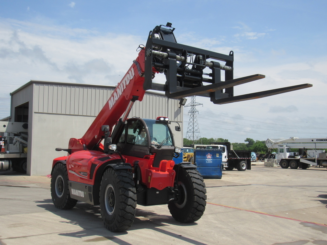 96 in 10,000 lbs Telehandler Fork Rental Custom Truck One Source