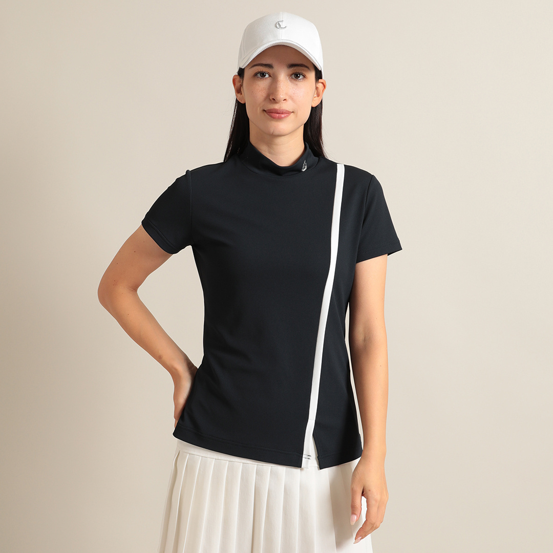 Callaway - キャロウェイ♡︎裏クールアイレットカノコモックネックシャツ OUTLET】【キャロウェイ】裏クールアイレットカノコモックネック