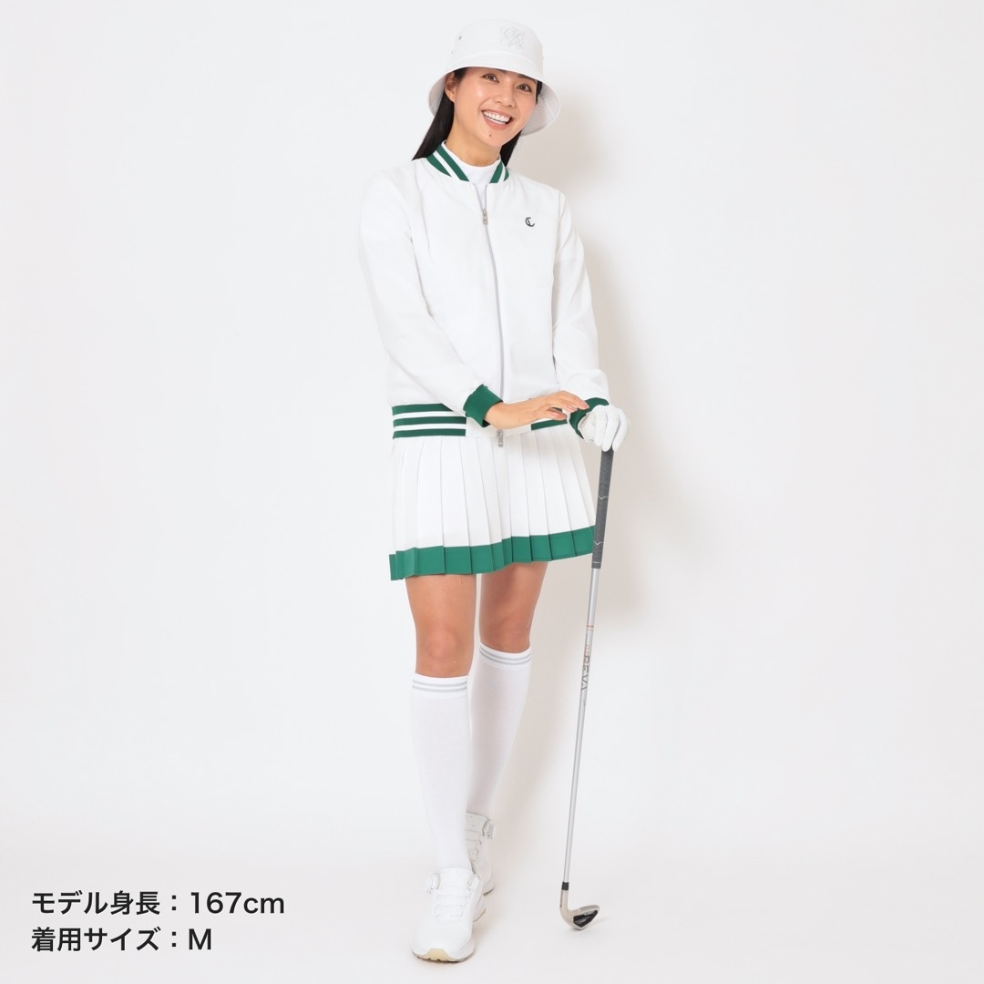 ドットエアフルジップブルゾン (WOMENS)