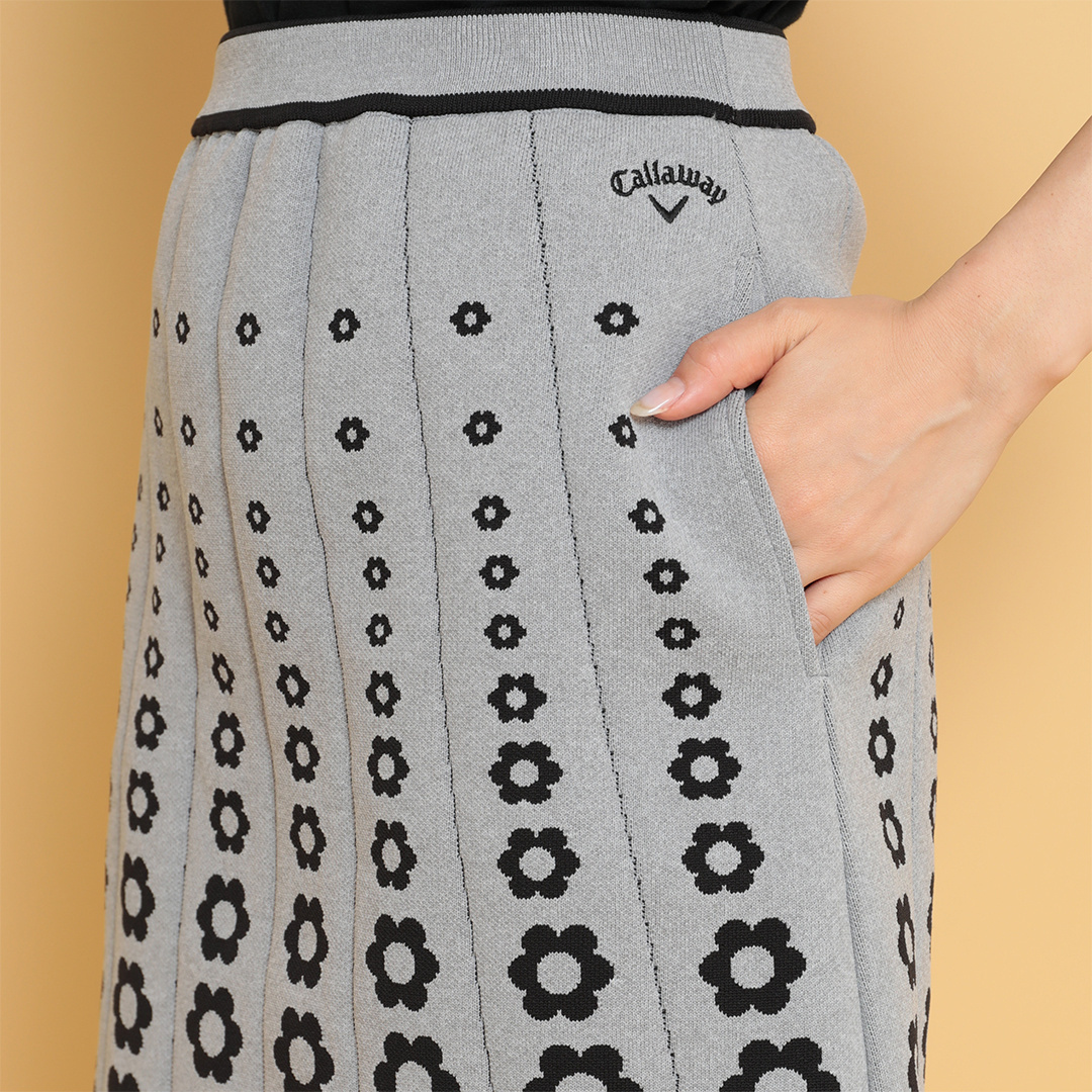 キャロウェイ　/　ニットシャツ&ニットスカート　M キャロウェイ / ニットシャツ&ニットスカート M