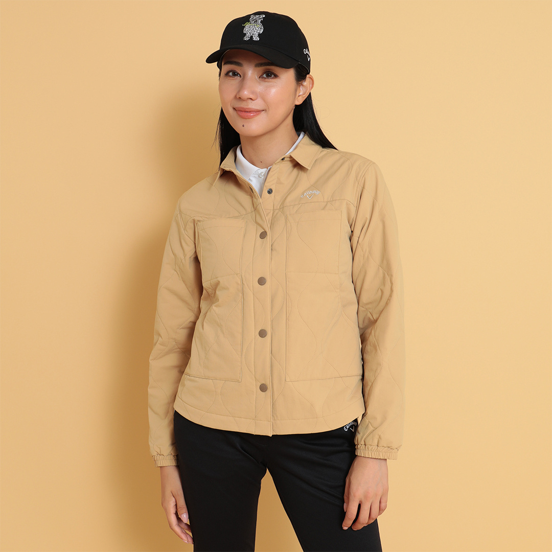 8WAYストレッチ 中綿キルト撥水ジャケット (WOMENS)