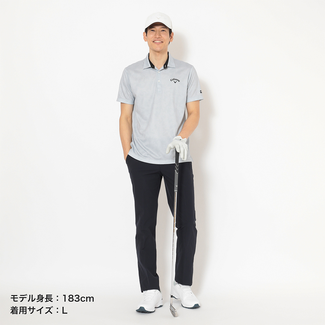 ハニカムメッシュ迷彩柄半袖シャツ (MENS)