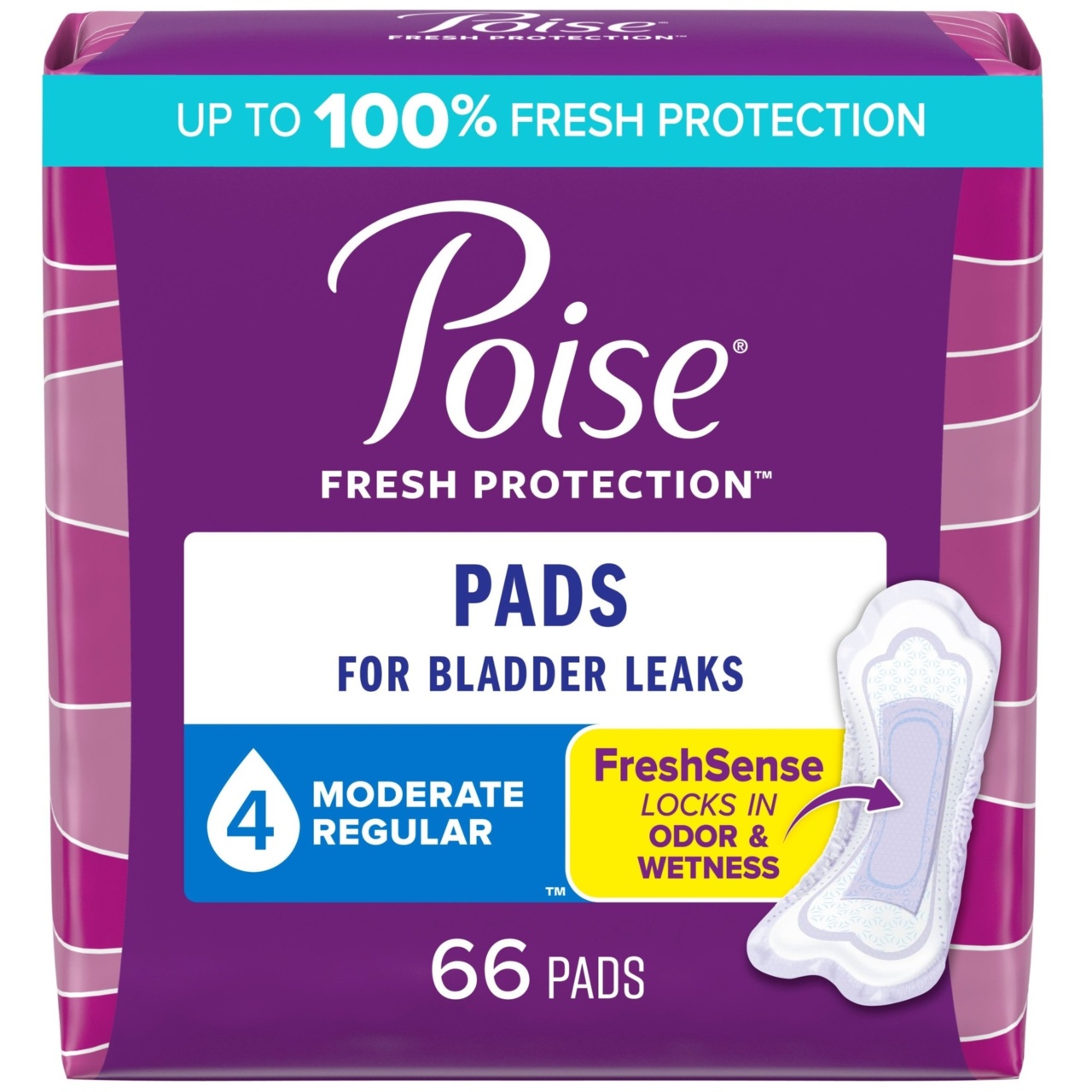 Poise Moderate Pads, 528/case (POPECQ Health & Beauty Health Care Incontinence Aids) photo