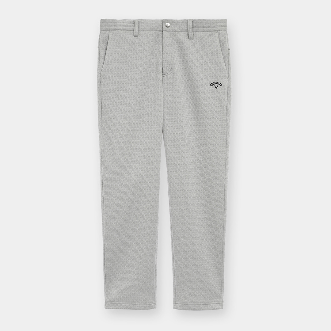 8WAYストレッチ千鳥ジャカードパンツ (MENS)
