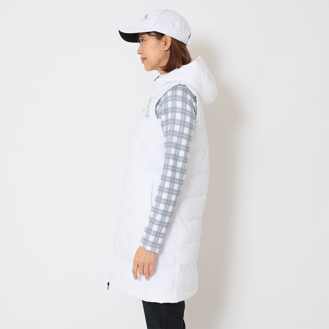 ポリエステルリップ撥水中綿ワンピース (WOMENS)